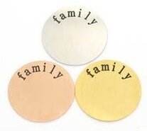 Memory locket plates 