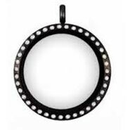 Memory locket zwart