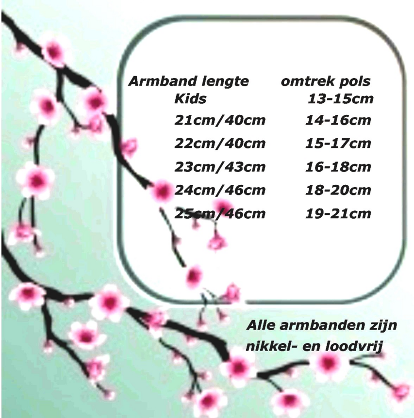 Info lengte armbanden
