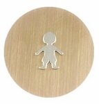 Memory lockets plate 3D jongen