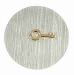 Memory lockets plate sleutel