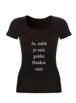 Chateau Meiland shirt: Ja, euhh je suis gekke Henkie niet