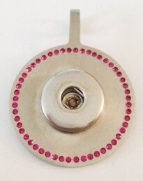 clicks kettinghanger roze van edelstaal (RVS)