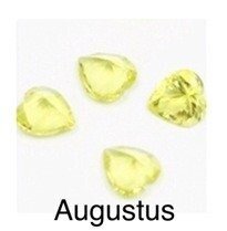 Memory lockets birthstone augustus heart