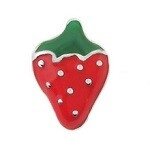 Memory lockets charm strawberry