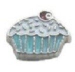 Memory lockets charm cupcake