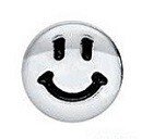 Memory lockets charm smiley