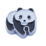 Memory lockets charm panda