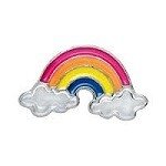 Memory lockets charm rainbow