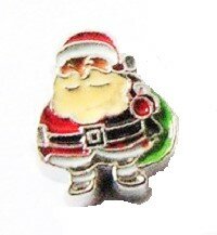 Memory lockets charm Kerstman