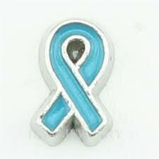 memory charm ribbon blauw PCOS nederland