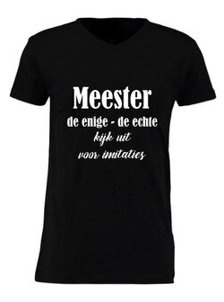 t-shirt meester