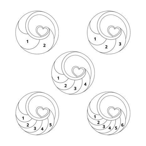 2 namen -  Naamketting cirkel met 2 namen gegraveerd en hart sterling zilver 925