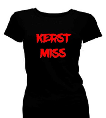 Geniet stroomkring Mevrouw Kerst Miss" Shirt voor Dames - trendy4me