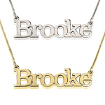 Naamketting 14K goud 'Brooke'