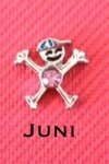 Memory lockets birthstone juni boy