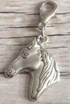 Memory lockets bead dangle horse