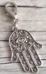 Memory lockets bead dangle hamsa hand