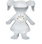 Memory lockets charm girl