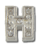 Memory lockets charm H