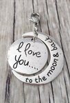 memory lockets bead dangle moon