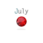 Memory lockets birthstone juli