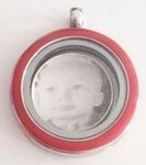 memory locket photo plate 20mm