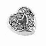 Memory lockets heart strass