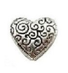 Memory lockets charm heart