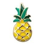 Memory lockets charm pineapple goudkleurig