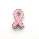 Memory lockets charm ribbon soft pink