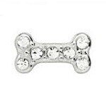 Memory lockets charm dogbone strass