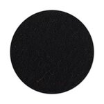 Parfum locket pad zwart 22mm