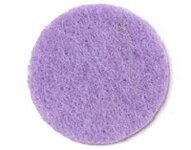 Parfum locket pad lila 22mm