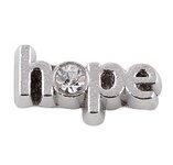 Memory lockets charm hope strass