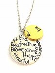 Bedelketting be kind (50cm) 