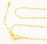 51-57cm goudkleurige ketting 