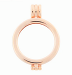 Munthanger RVS rosé kleurig 27mm