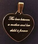 Fotosieraad RVS rosé-goud 33mm L hart met tekst