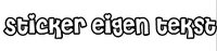 Maak je eigen sticker type N1