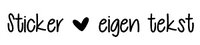 Maak je eigen sticker type K