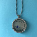 Memory locket Metaal strass PCOS Nederland