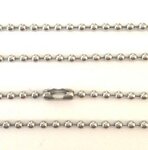 90cm RVS bolletjes ketting 1.5mm