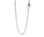 RVS 50cm Ovale Rolo ketting